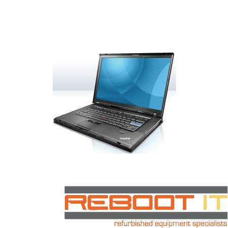 Lenovo IBM ThinkPad T500 Core 2 Duo P8600 2.4GHz 2GB 160GB DVD 256mb ATI 15.4