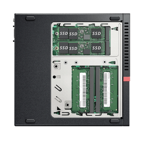 Lenovo M910Q Tiny i7 7700T 2.9GHz 8GB 256GB SSD WIFI W10P Computer | 1yr Wty