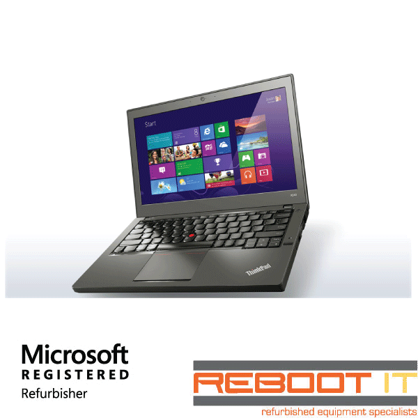 Lenovo ThinkPad X240 Core i5 4300 1.9Ghz 8GB 128GB SSD Webcam Win 7 12.5