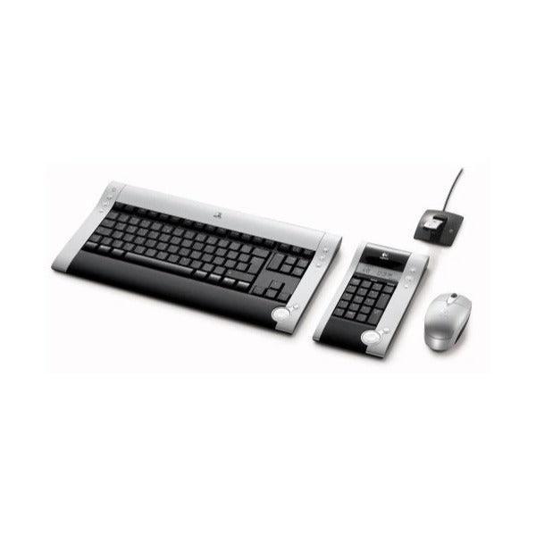 Logitech diNovo Wireless Media Desktop Keyboard, Numeric Pad & Optical Mouse Kit