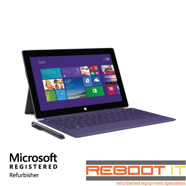 Used Microsoft Surface Pro 2 1601 Core i5 4300U 1.9GHz 8GB 256GB SSD Win  8.1 Pro 10.1