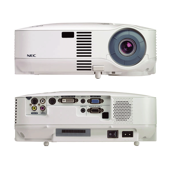 NEC VT695 2500 Lumens VGA Projector 398 Lamp Hours Used | NO REMOTE 3mth Wty