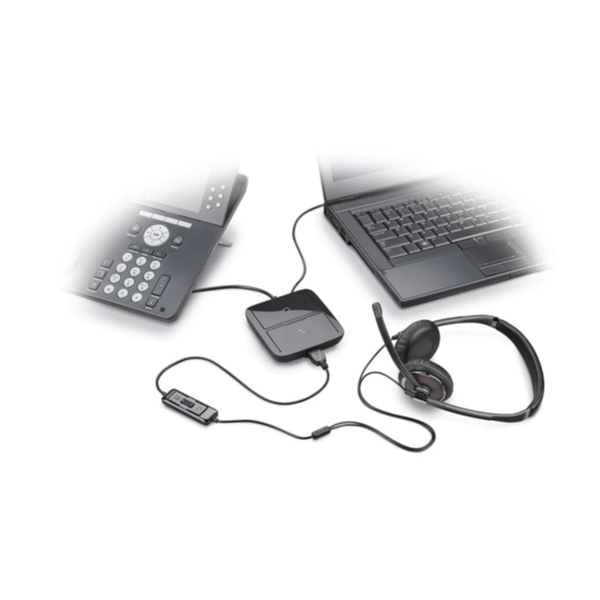 Plantronics MDA200 Switch for USB and Desk Phone | 3mth Wty- NO POWER ADAPTER