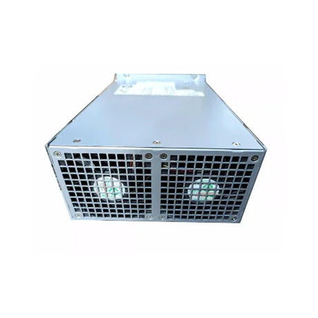 A refurbished Cisco PWR-C45-4200ACV 4500 PoE Enabled Power Supply (3-month warranty) features two cooling fans behind a grid on one end, photographed against a plain white background. Brand: Cisco.