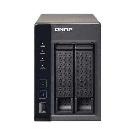 QNAP TS-269L 2-Bay NAS Server with 1 x 6TB + 1x 2TB Hard Drives | 3mth Wty