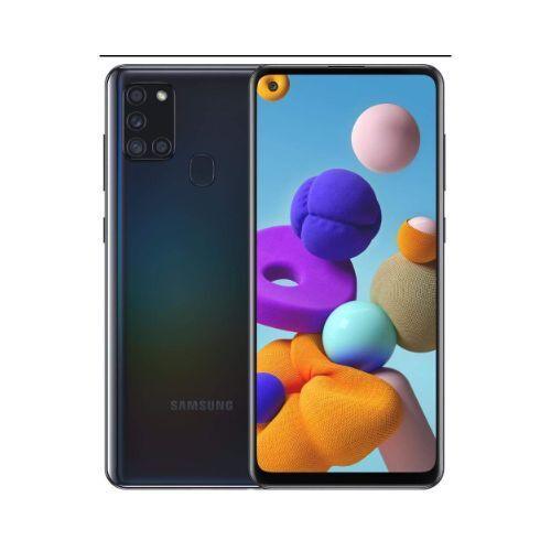 Samsung Galaxy A21s 128GB Unlocked Smartphone Black | A-Grade 6mth Wty