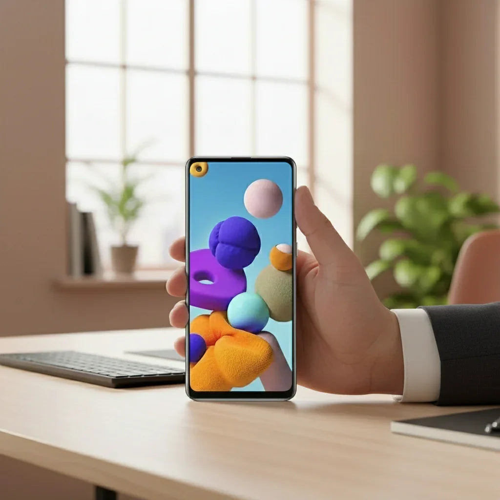 Samsung Galaxy A21s 32GB Unlocked Smartphone Black | A-Grade 6mth Wty