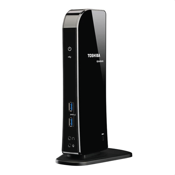 Toshiba Dynadock USB 3.0 Universal Docking Station PA3927A-1PRP + Adapter