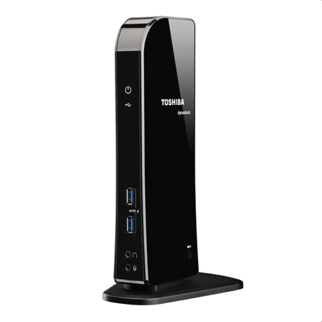 Toshiba Dynadock USB 3.0 Universal Docking Station PA3927A-1PRP + Adapter