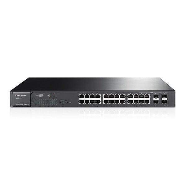 TP-LINK TL-SG2424P 24-Port Gigabit Smart PoE+ 4 Combo SFP Switch | 3mth Wty