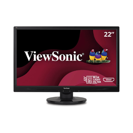 Refurbished - Viewsonic VA2246W 22" 1920x1080 5ms 16:9DVI VGA LCD Monitor | 3mth Wty - Reboot IT
