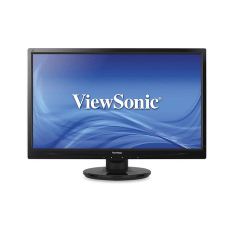 Refurbished - Viewsonic VA2446W 23.6" 1920x1080 5ms 16:9DVI VGA LCD Monitor | 3mth Wty - Reboot IT