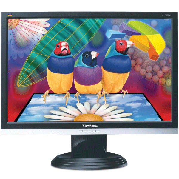 Viewsonic VA1916 19" 1440x900 5ms 16:10 VGA LCD Monitor | B-Grade 3mth Wty