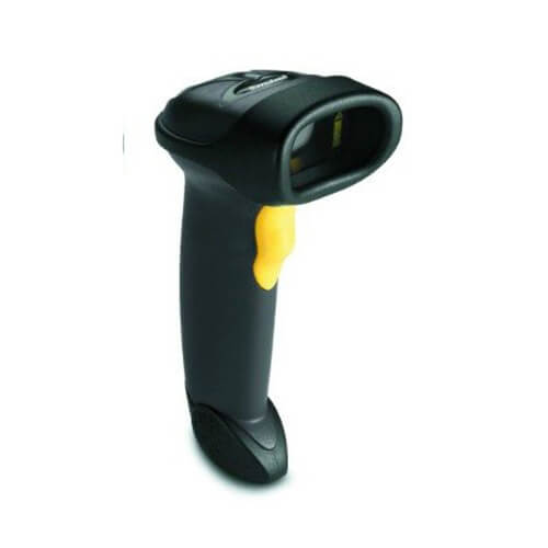Zebra Symbol LS2208 Refurbished Barcode Scanner - Side View