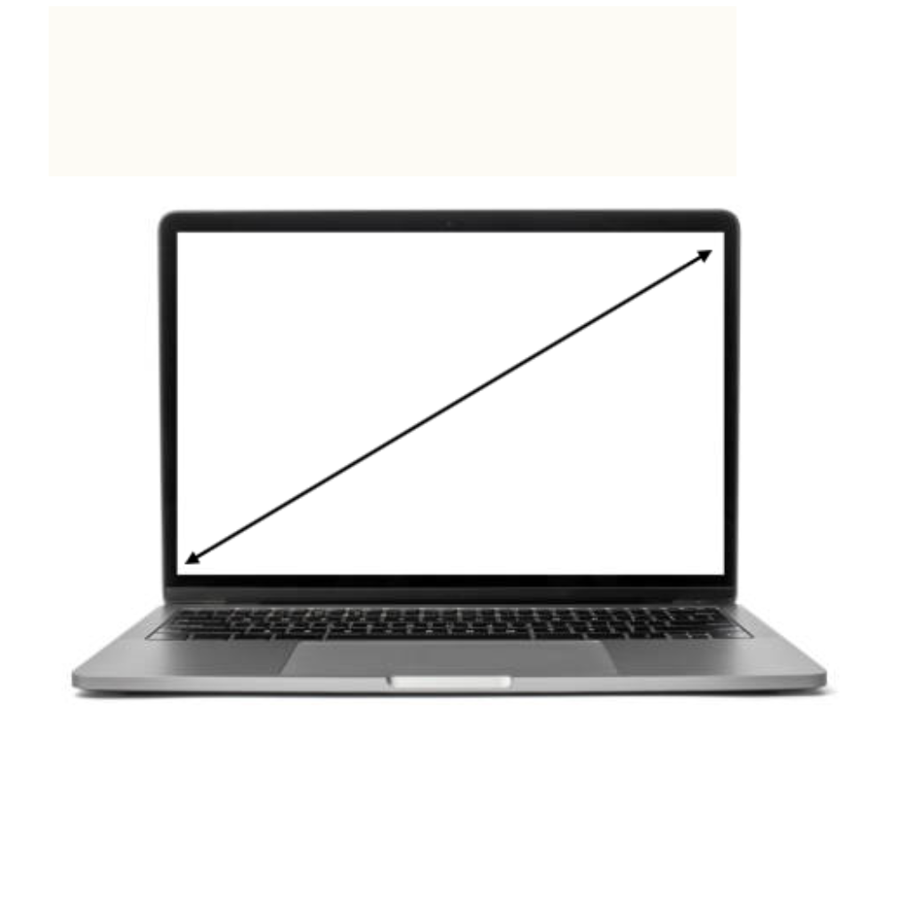 Laptops by screen size