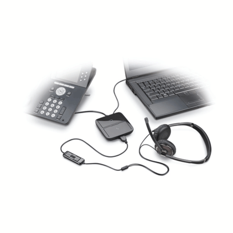 Plantronics MDA200 Switch for USB and Desk Phone | 3mth Wty- NO POWER ADAPTER 
