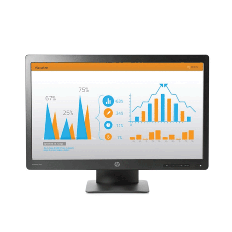 HP P232 23" 1920x1080 5ms 16:9 VGA Display Port LCD Monitor | B-Grade 3mth Wty