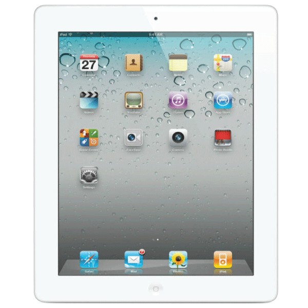 Apple iPad 2 a2396 64GB WIFI + Cellular White 9.7" AU STOCK | B-Grade 6mth Wty