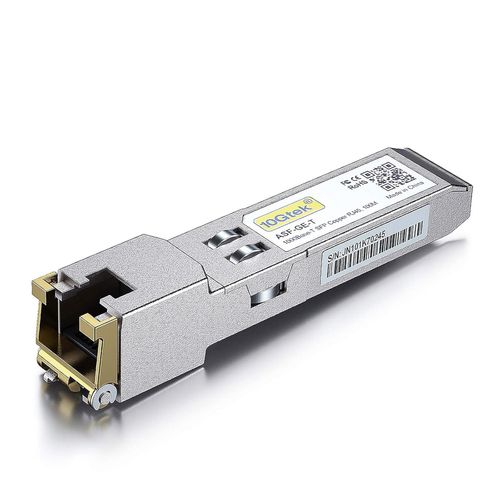 10Gtek ASF-GE-T 1000BASE-T SFP Copper RJ45 Transceiver Module 100m Cat5e