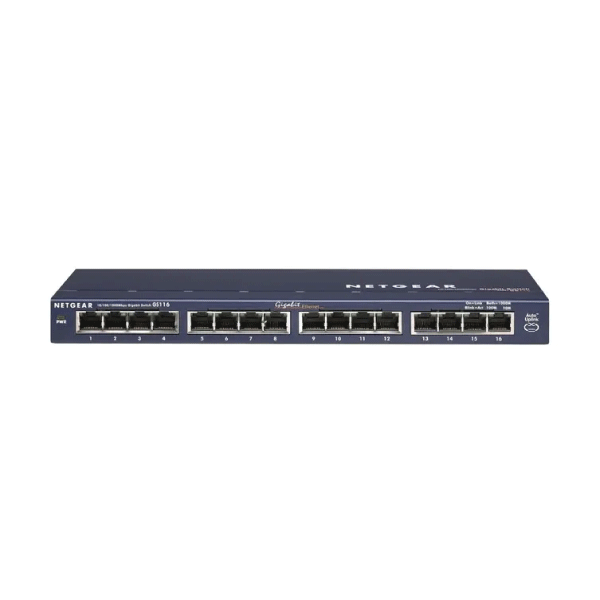 Netgear Prosafe GS116 16-Port Gigabit Ethernet Switch | 3mth Wty