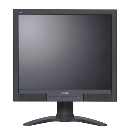 Philips 190B 19" 1280x1024 5ms 5:4 VGA DVI LCD Speakers Monitor | NO STAND 3mth Wty