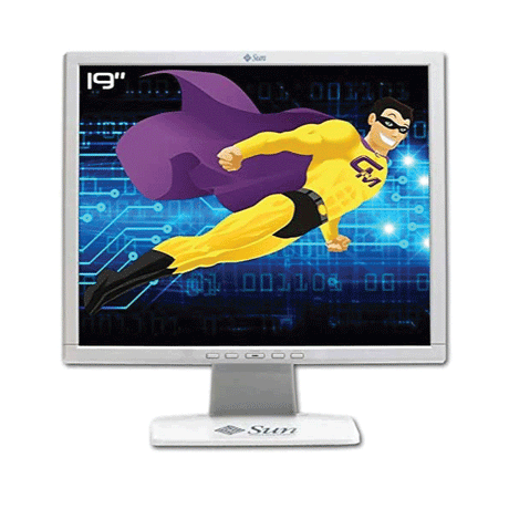 Sun Microsystems L9ZF 19" 1280x 1024 8ms 5:4 VGA DVI LCD Monitor | NO STAND B-Grade