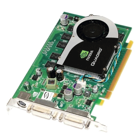 NVIDIA Quadro FX 1700 512mb 2 x DVI S-Video Full Height Graphics Card | 3mth Wty