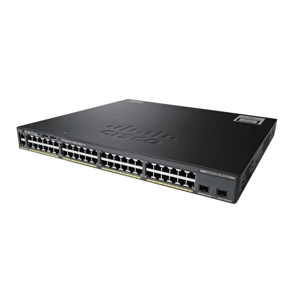 Cisco Catalyst WS-C2960X-24PD-L 24 x Gigabit PoE Ports + 2 x 10G SFP+ 370W