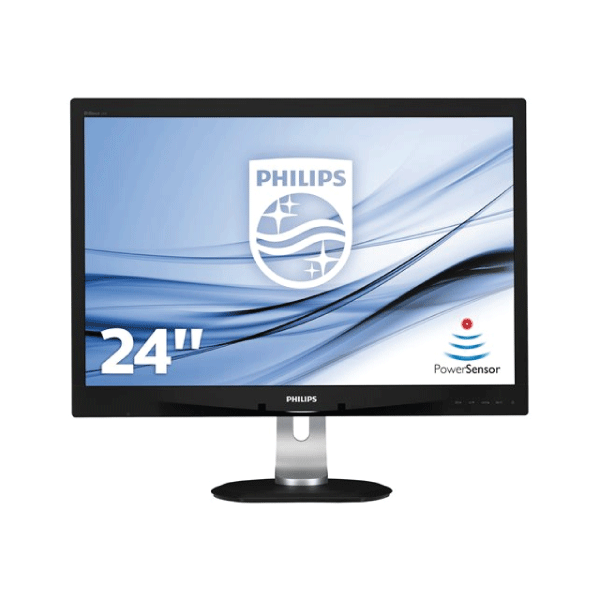Philips 240B 24" 1920x1200 5ms 16:10 VGA DVI DP LCD Speakers Monitor | B-Grade