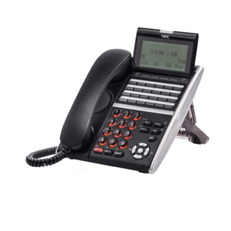 NEC DT800 ITZ-24D-3A 24 Buttton IP Telephone Black | Brand New
