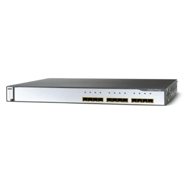 Cisco Catalyst WS-C3750G-12S-S 12 SFP Gigabit Ports | B-Grade 3mth Wty