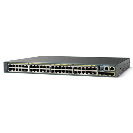 Cisco Catalyst WS-C2960S-48LPS-L 48 PoE Gigabit & 4 x SFP Ports 370W Switch
