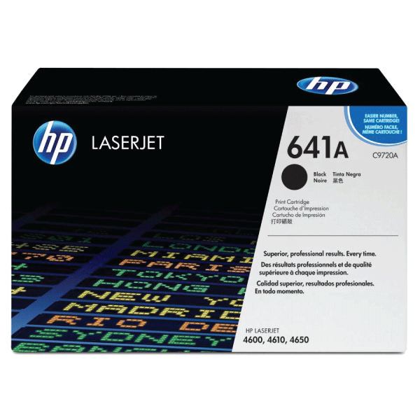HP LaserJet 641A C9720A Black Toner Cartridge | Genuine & Brand New