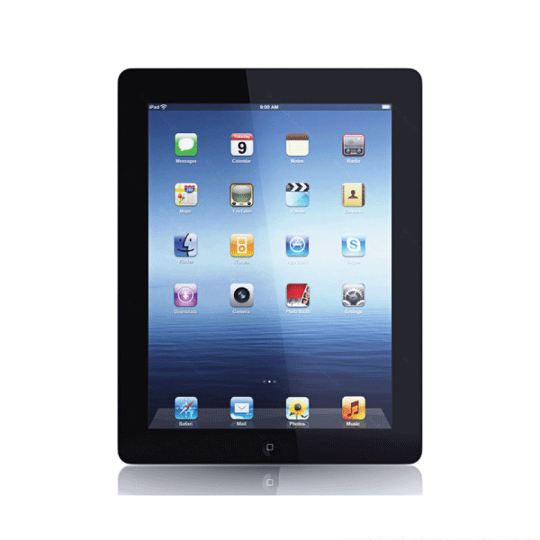 Apple iPad 4th Gen. a2460 128GB WIFI + Cell Black Tablet | C-Grade 6mth Wty