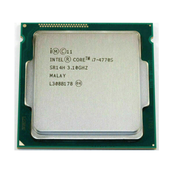Intel Quad Core i7 4770s 3.1GHz 8MB LGA 1150 SR14H CPU Processor | 3mth Wty