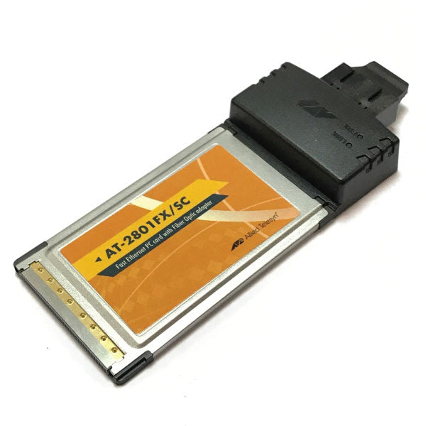 Allied Telesis AT-2801FX/ST-001 PCMCIA Fiber Adapter Card | Brand New