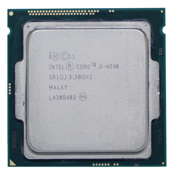 Intel Quad Core i5 4590 3.3GHz 6MB LGA 1150 SR1QJ CPU Processor | 3mth Wty