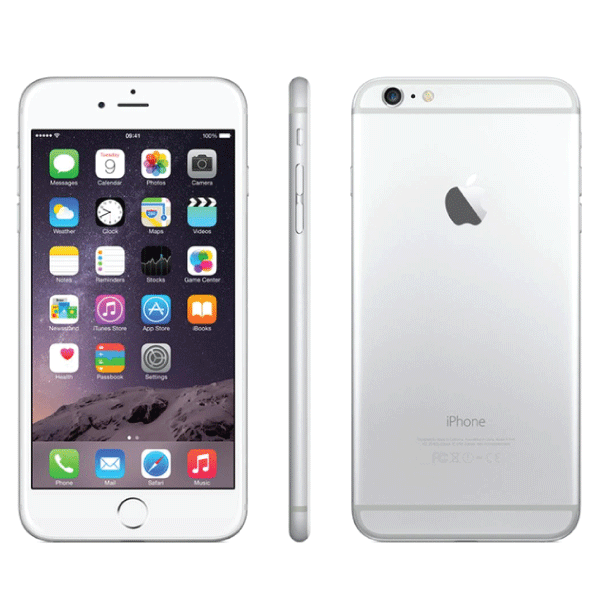 Apple iPhone 6 Plus 16GB Silver Unlocked Smart Mobile Phone - A Grade