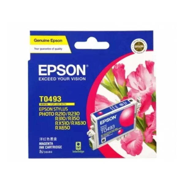 Epson T0493 Magenta Ink Cartridge | Genuine & New