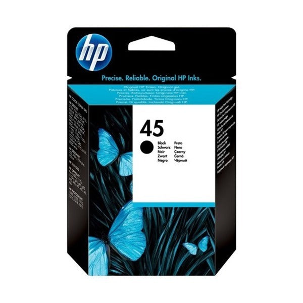 HP 45 Black 51645A Original Ink Cartridge | Genuine & Brand New
