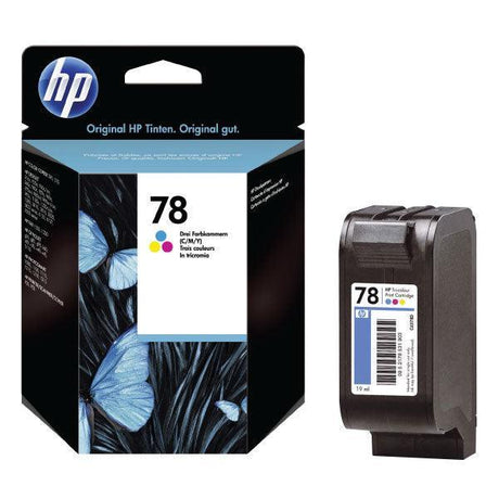 HP 78 C6578 Tri-color Original Cyan, Magenta, Yellow | Genuine & Brand New