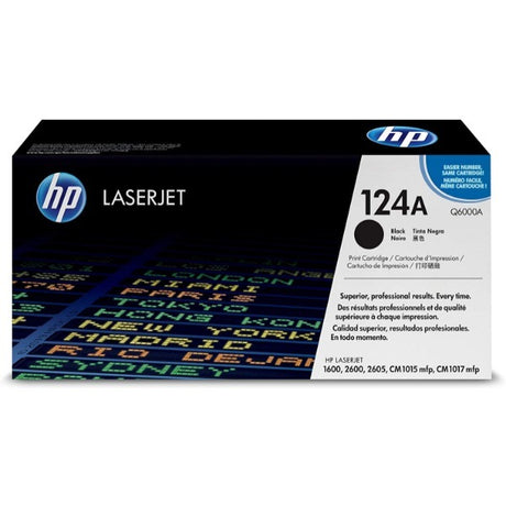 HP 124A Q6000A High Yield Toner Cartridge Black | Genuine & Brand New