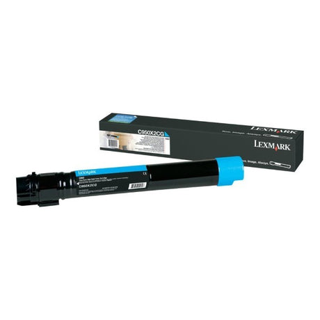 Lexmark C950X2CG C950 Cyan High Yield Toner Cartridge | Genuine & Brand New