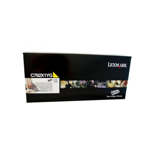 Lexmark C782X1YG C782 Yellow High Yield Toner Cartridge | Genuine & Brand New