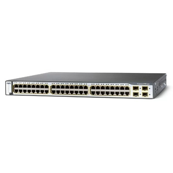 Cisco Catalyst WS-C3750G-48PS-E 48 port Gigabit + 4 x SFP Switch | 3mth Wty