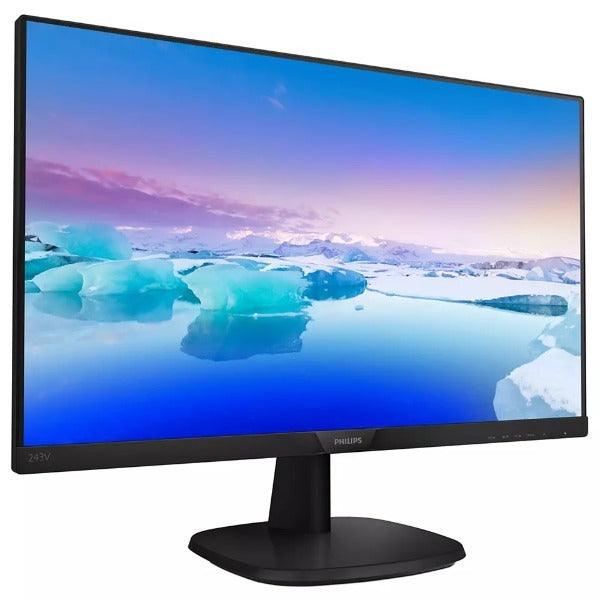 Philips 243V7Q IPS 23.8" 1920x1080 4ms 16:9 VGA HDMI DVI Monitor | NO STAND