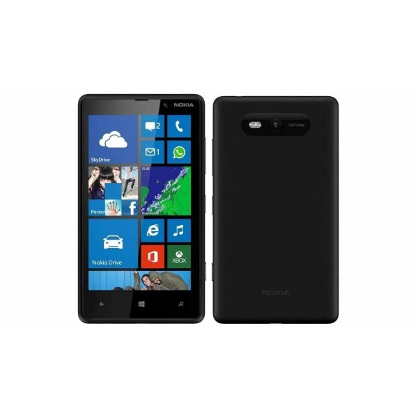 Nokia Lumia 820 8GB Black Unlocked Mobile Phone AU Stock | A-Grade 3mth Wty