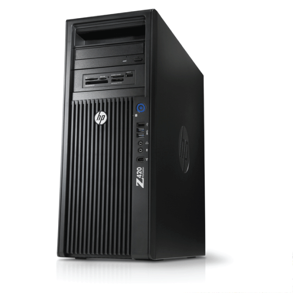 HP Z420 Workstation Xeon E5-1650 3.5GHz 3GB 500GB + 1TB DW K4000 W10P | 3mth Wty