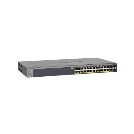 NETGEAR GS728TPP 24-Port Gigabit + 4 SFP Managed PoE+ Switch | 3mth Wty