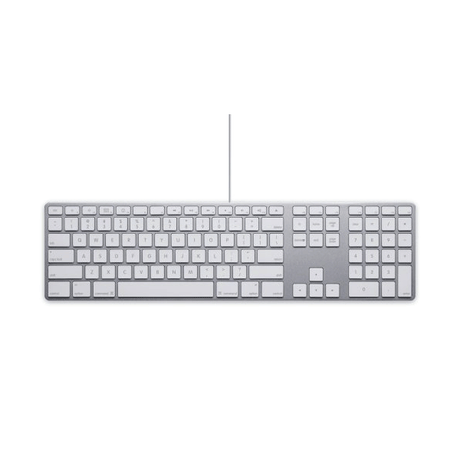 Apple A1243 Aluminium USB Wired Keyboard with Numeric Keypad | 3mth Wty